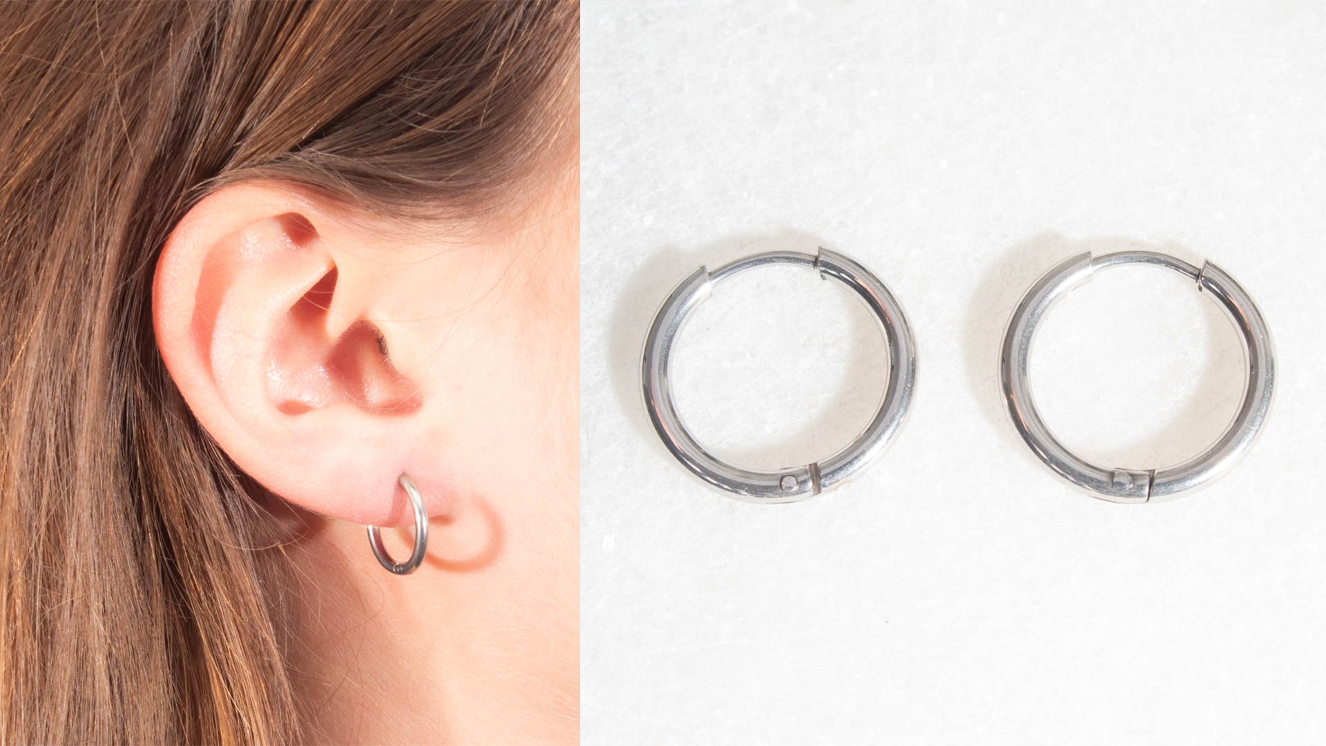 Polished Earrings 1.6 mm